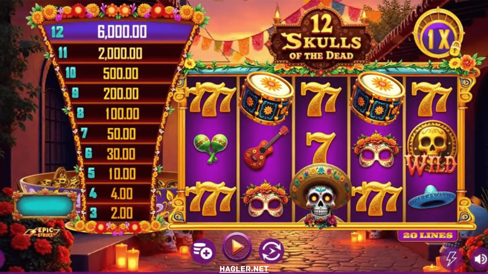 12 Skulls of the Dead di Casatoto: Petualangan Seru Menuju Kekayaan Gaib